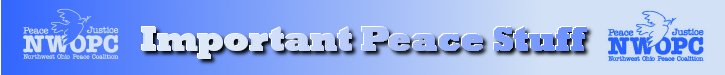 Important Peace Stuff